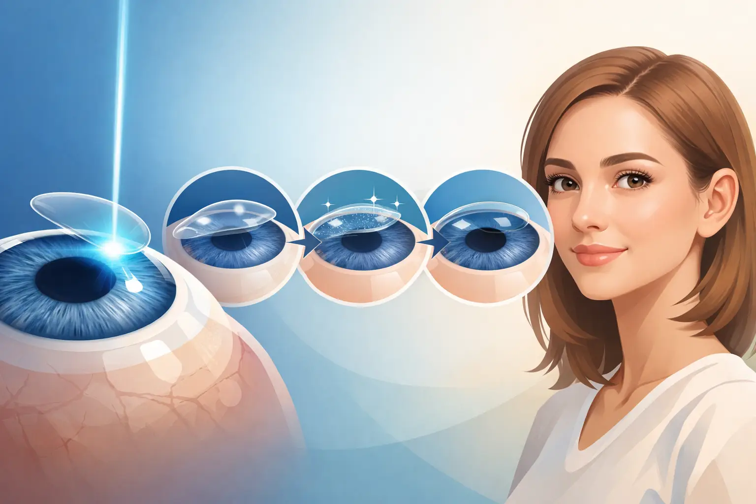 Trans PRK Healing Stages Explained